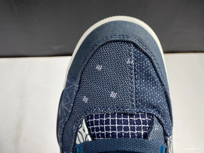 Rep Onekick SE CW0898-400 Sashiko Jordan Retro 4 Air 0711